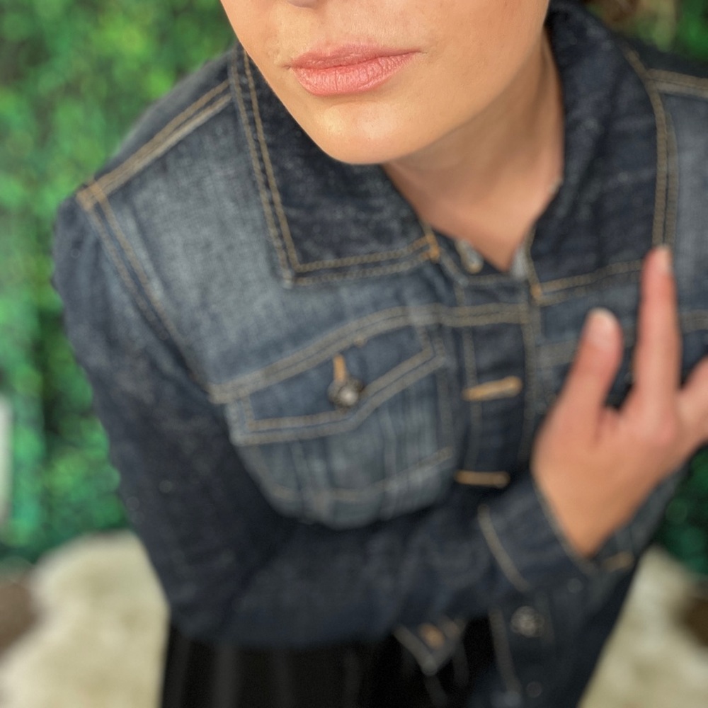 Cropped Jean Jacket - Picture 14 of 14